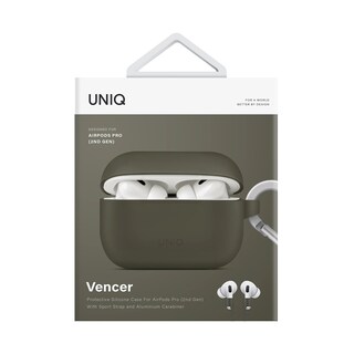 Foto 6 | Funda Vencer para AirPods Pro 2ª y 1ª Generación con Correa Deportiva y Mosquetón de Aluminio