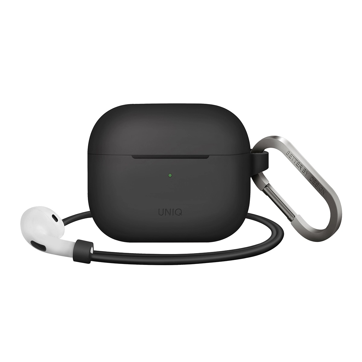 Foto 2 pulgar | Funda Vencer para AirPods 3ª Generación con Correa Deportiva y Mosquetón de Aluminio