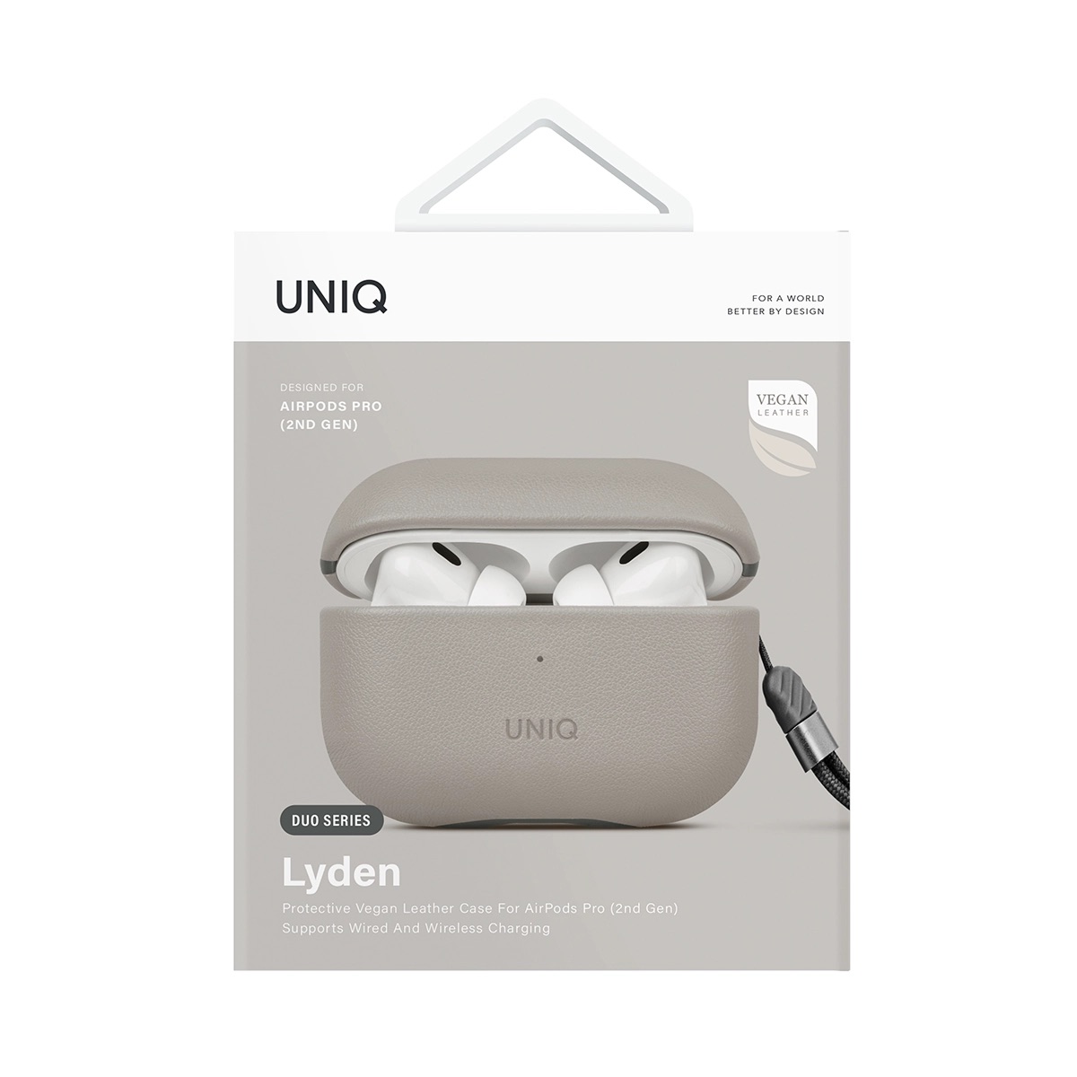 Foto 5 | Funda Para Airpods Pro 2ª Generación Marfíl | Verde Liquen Lyden Duo De Uniq