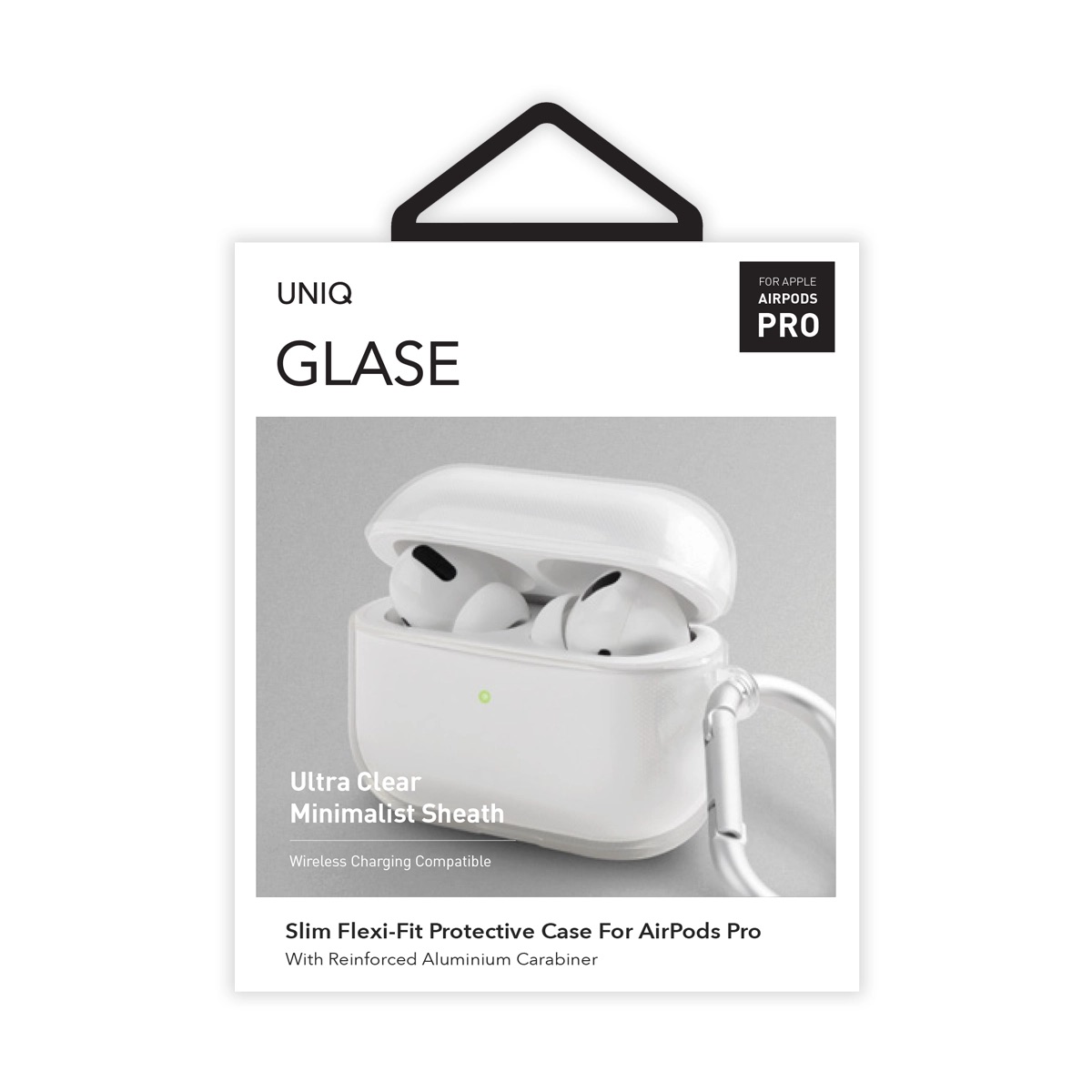 Foto 8 pulgar | Funda para Airpods Pro 1ª Generación Uniq Transparente