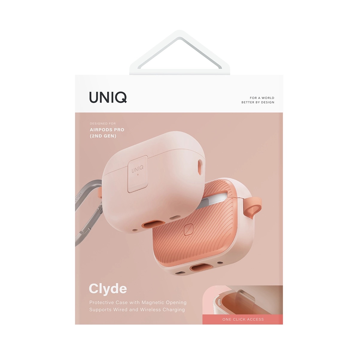 Foto 5 pulgar | Funda UNIQ Clyde para AirPods Pro 2a y 1a Generación