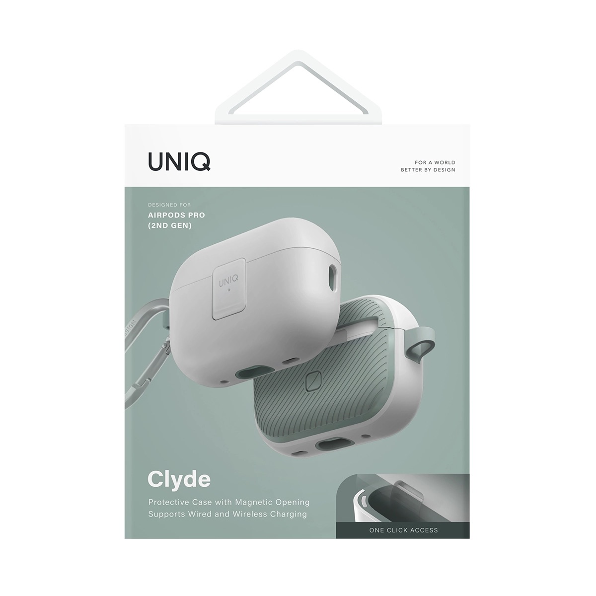 Foto 6 pulgar | Funda UNIQ Clyde para AirPods Pro 2a y 1a Generación