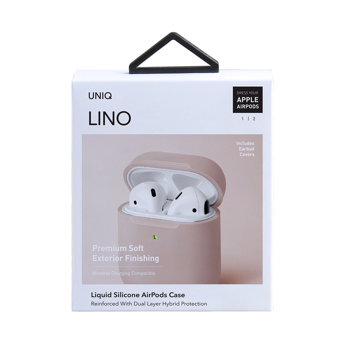 Foto 5 pulgar | Funda para Airpods 2ª | 1ª Generación Uniq Silicón Premium