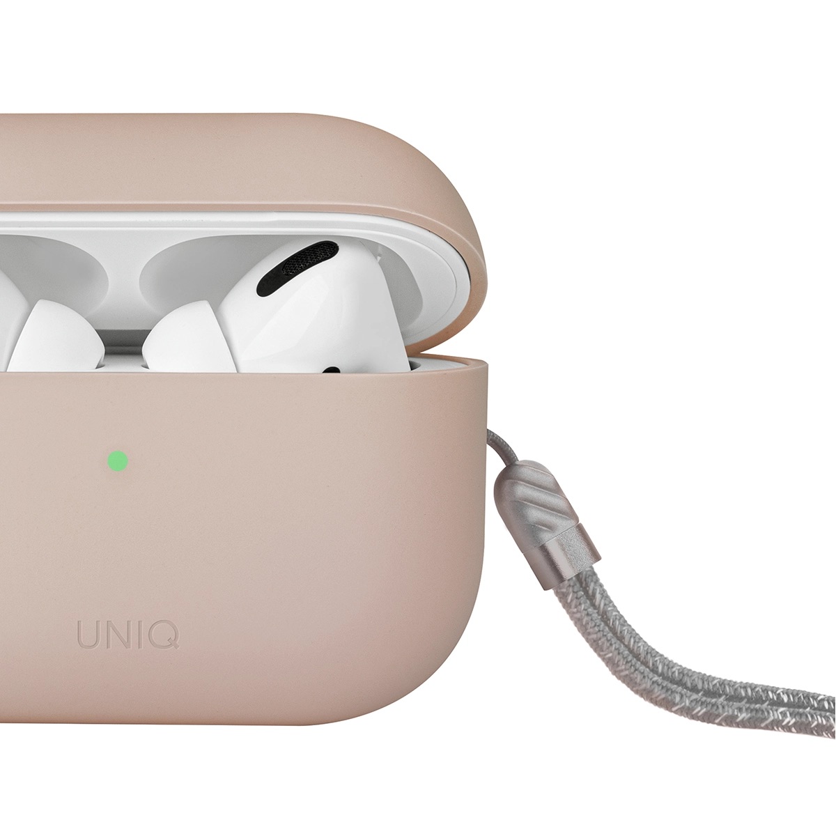 Foto 6 pulgar | Funda de Silicona para AirPods Pro 2ª Generación Uniq Lino