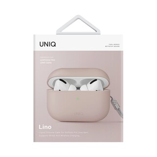 Foto 7 | Funda de Silicona para AirPods Pro 2ª Generación Uniq Lino