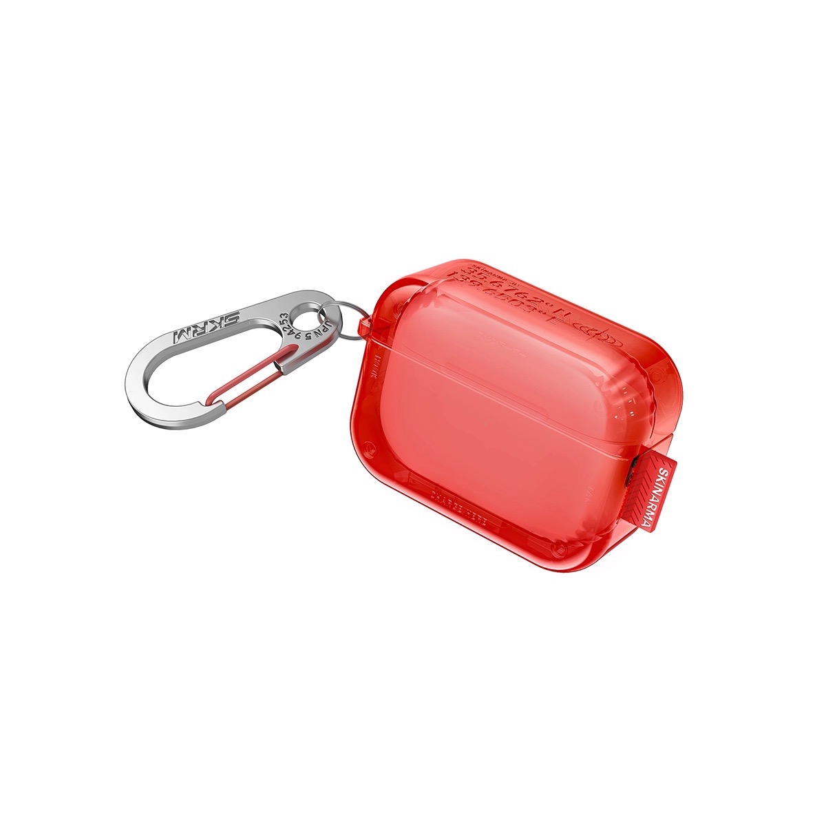 Foto 2 pulgar | Funda para Airpods Pro 2ª y 1ª Generación Skinarma Rojo Saido
