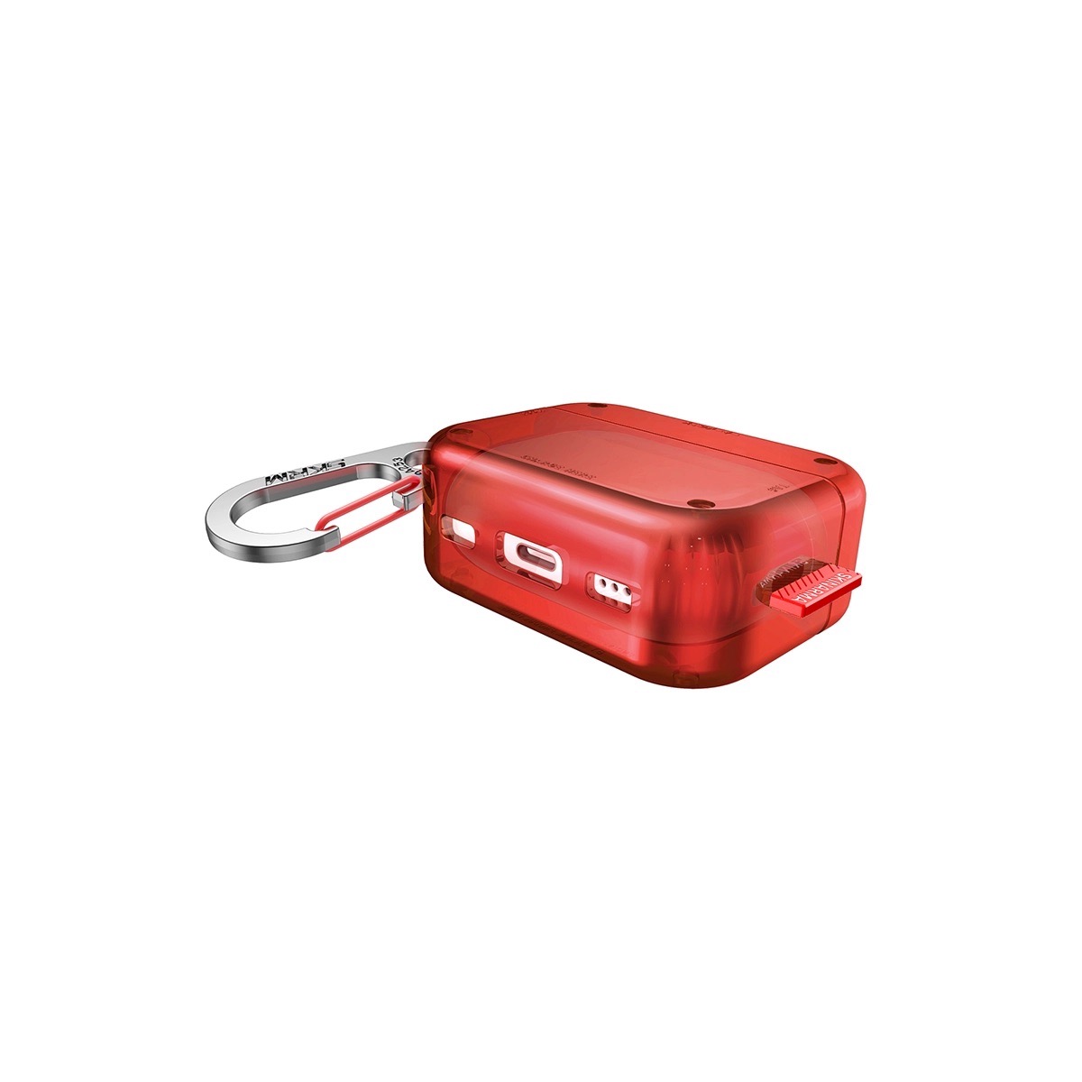 Foto 6 pulgar | Funda para Airpods Pro 2ª y 1ª Generación Skinarma Rojo Saido
