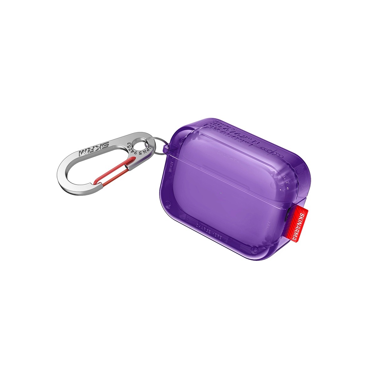 Foto 2 pulgar | Funda para Airpods Pro 2ª y 1ª Generación Skinarma Morado Saido