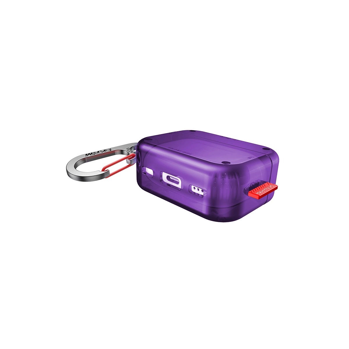 Foto 6 pulgar | Funda para Airpods Pro 2ª y 1ª Generación Skinarma Morado Saido