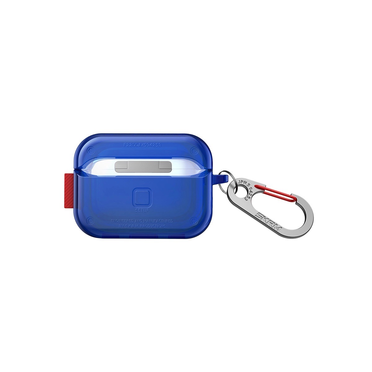 Foto 4 pulgar | Funda para AirPods Pro 2ª y 1ª Generación Skinarma Saido Azul
