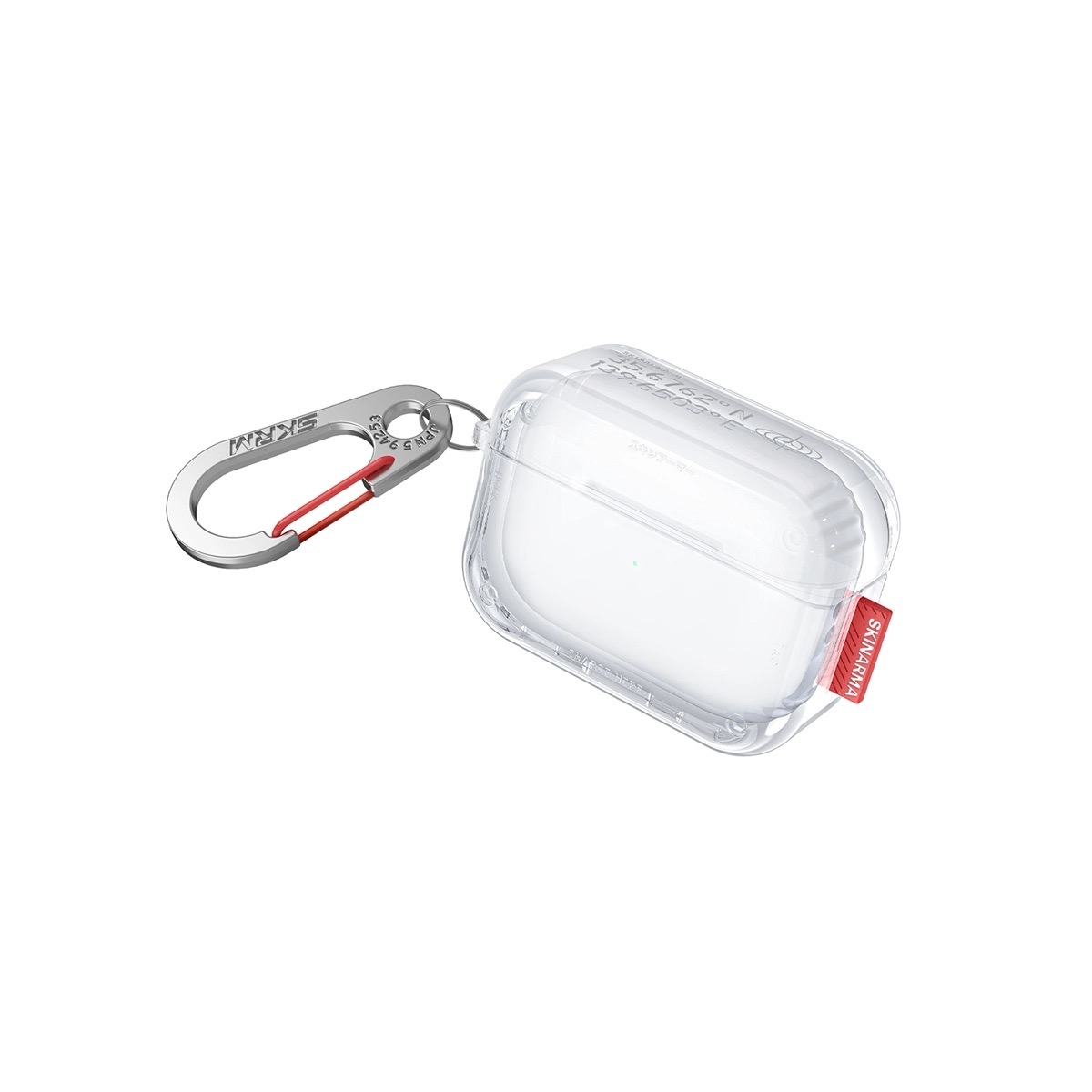 Foto 2 pulgar | Funda para Airpods Pro 2ª y 1ª Generación Transparente Skinarma Saido