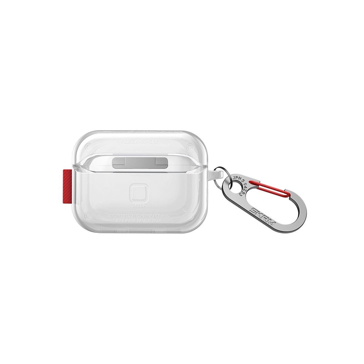 Foto 4 pulgar | Funda para Airpods Pro 2ª y 1ª Generación Transparente Skinarma Saido