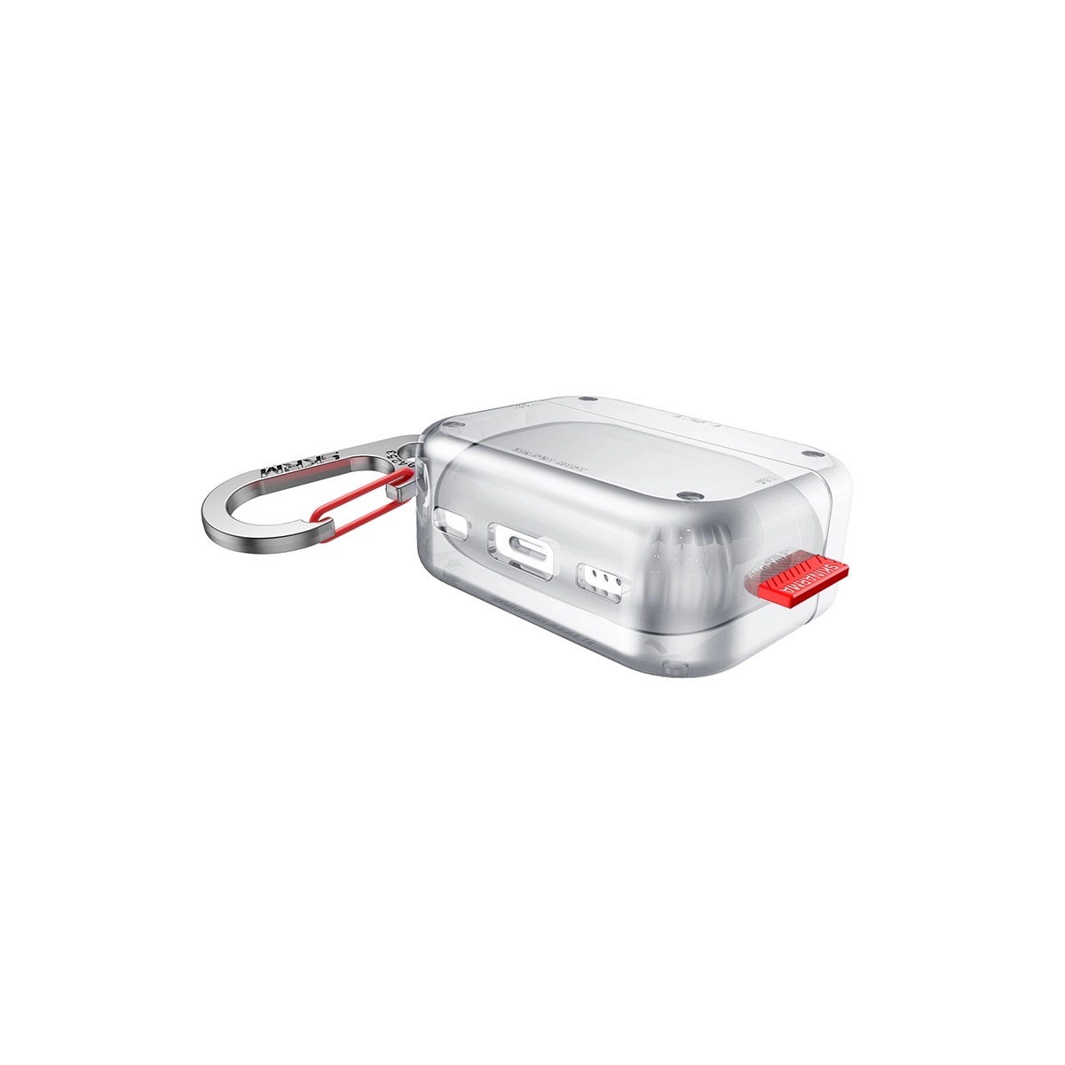 Foto 5 pulgar | Funda para Airpods Pro 2ª y 1ª Generación Transparente Skinarma Saido