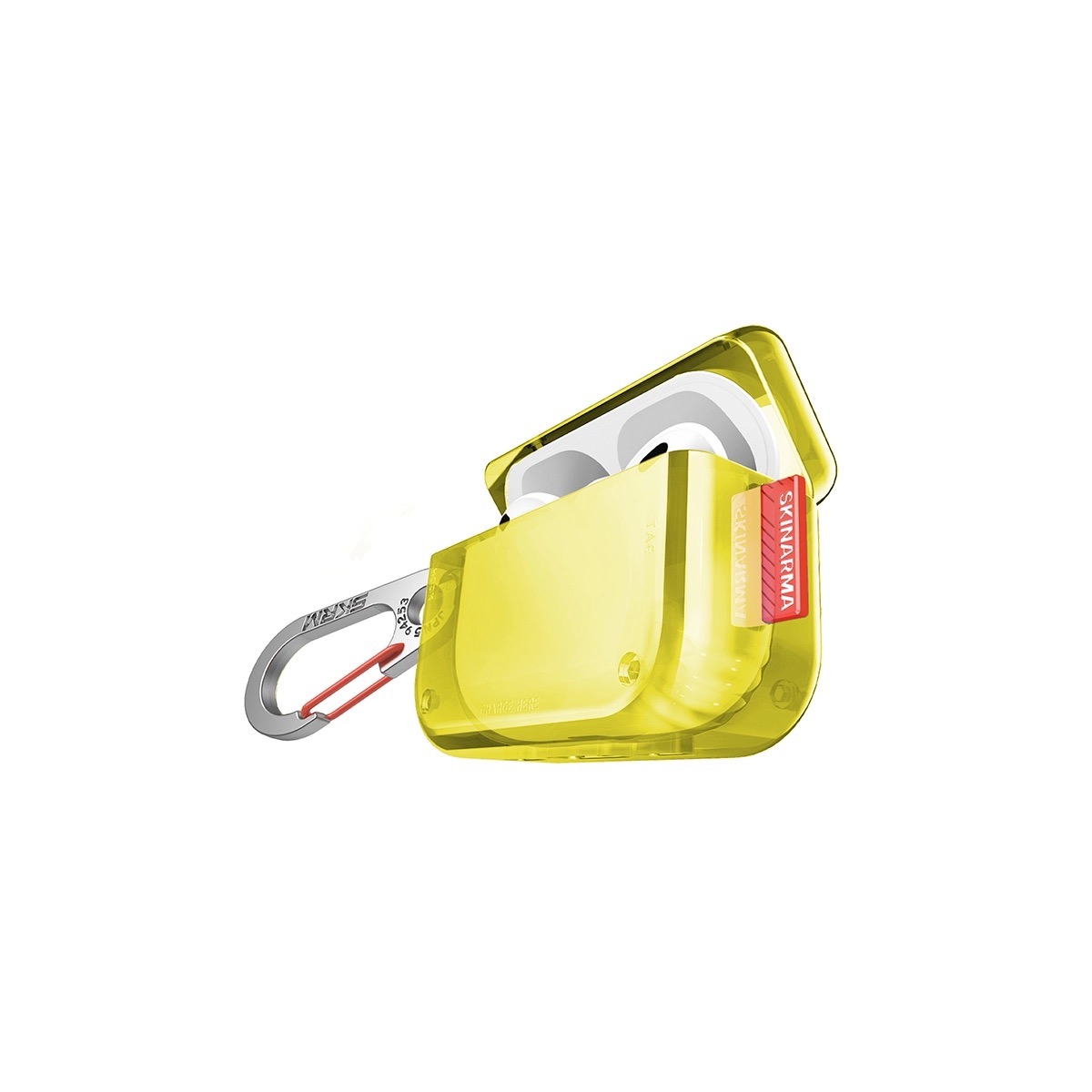 Foto 3 pulgar | Funda para AirPods Pro 2ª y 1ª Generación Skinarma Saido Amarilla