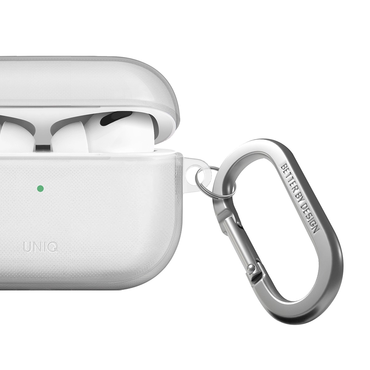 Foto 6 pulgar | Funda Para Airpods Pro 2ª | 1ª Generación Transparente Glase De Uniq