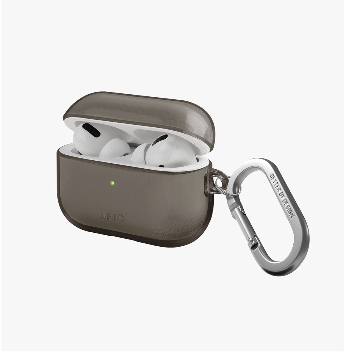 Foto 4 pulgar | Funda Para Airpods Pro 2ª | 1ª Generación Humo Glase De Uniq