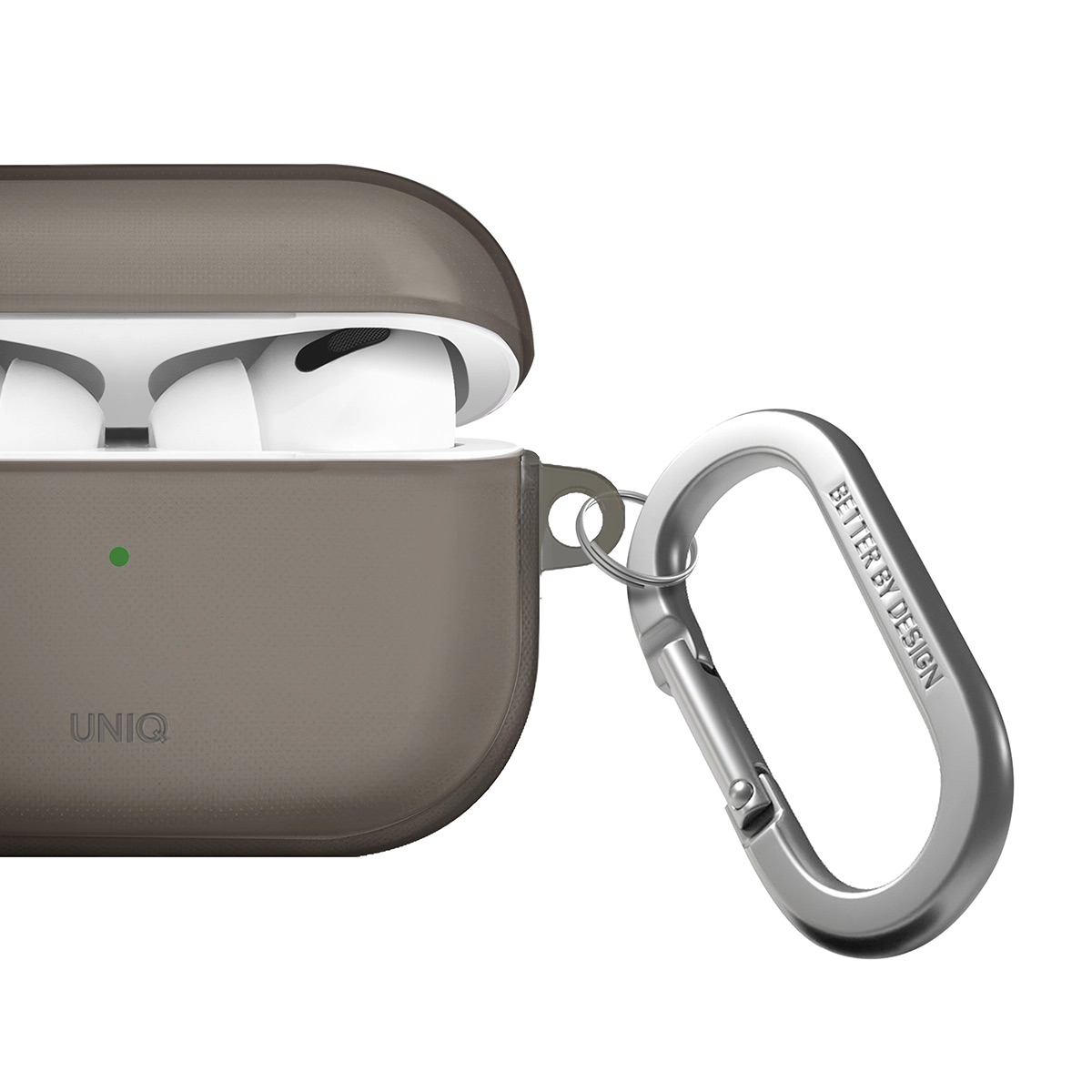 Foto 5 pulgar | Funda Para Airpods Pro 2ª | 1ª Generación Humo Glase De Uniq