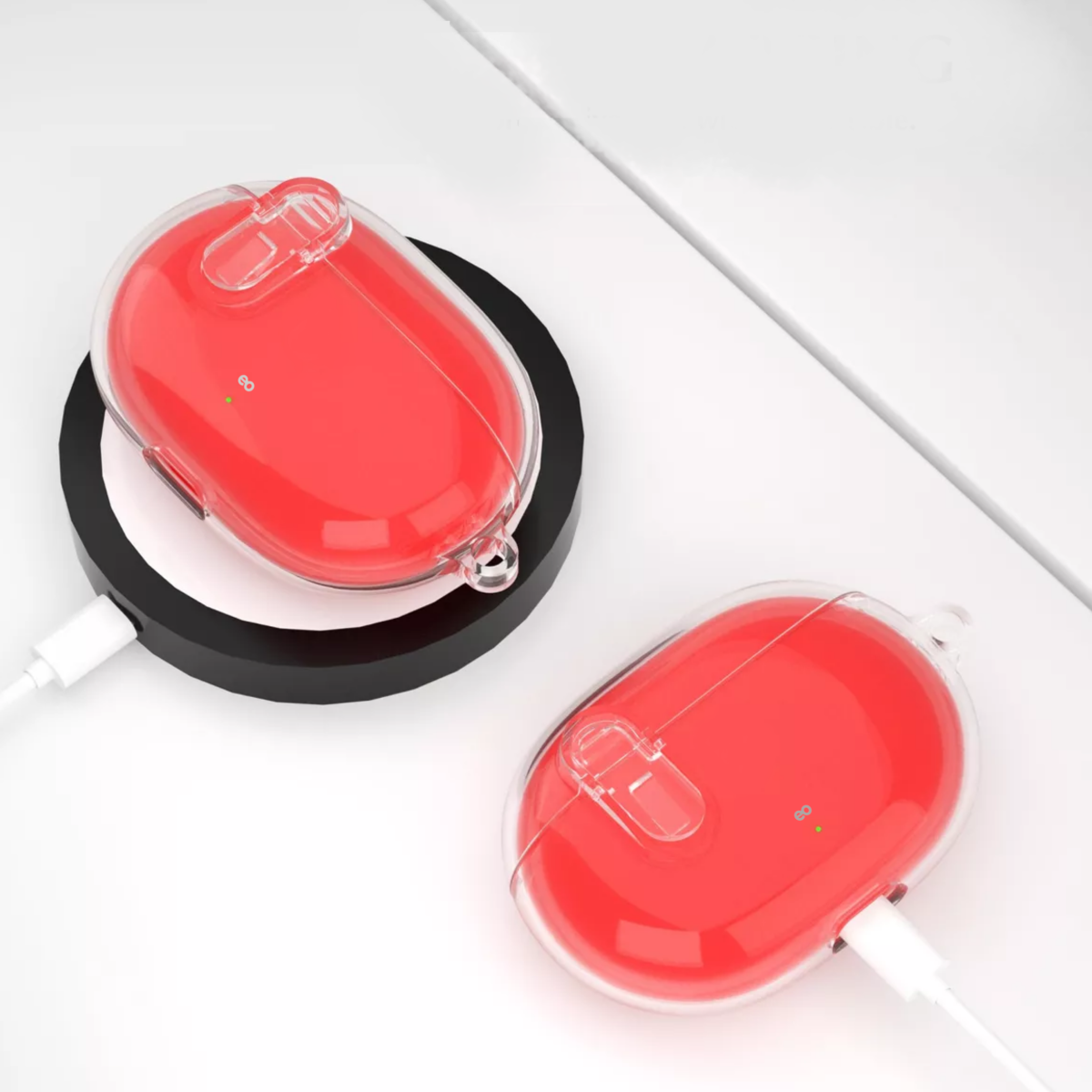 Foto 4 pulgar | Funda Para Audífonos Buds 2021/2023 Eo Safe Imports Esi-16109-1 Rojo