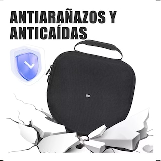 Foto 3 | Estuche Funda Case de Auriculares Grandes Eo Safe Imports ESI-16105-1 Negro