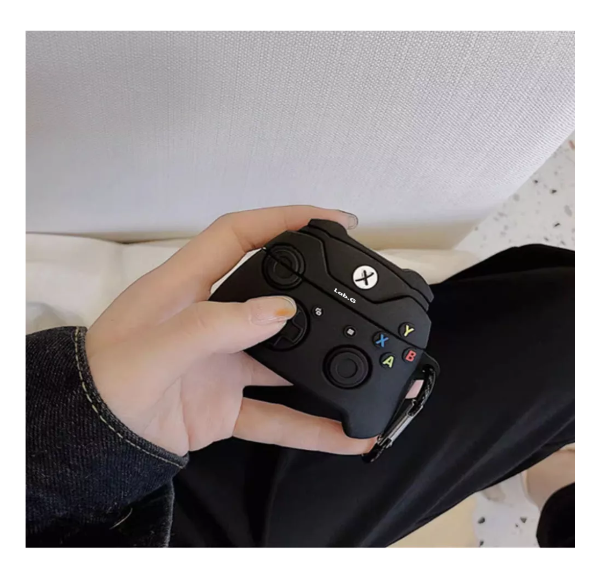 Foto 4 pulgar | Funda para AirPods Pro/ Pro 2 Cover Case Game Negro