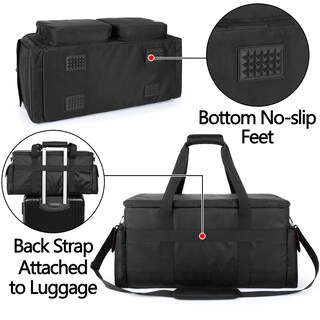 Foto 4 | Funda Archivadora Dj Cable Trunab Con Fondo Acolchado Y Separadores - Venta Internacional.