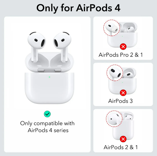 Foto 3 pulgar | Xtellar Premium: Funda Protectora Robusta Y Kit De Limpieza Para Airpods 4