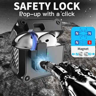 Foto 2 | Xtellar Funda Protectora Para Airpods 3/4 Y Pro 2/1 Con Kit De Limpieza – Mayor Protección Y Estilo
