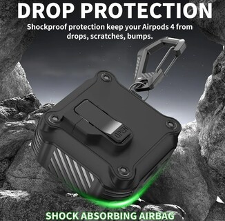 Foto 3 | Xtellar Funda Protectora Para Airpods 3/4 Y Pro 2/1 Con Kit De Limpieza – Mayor Protección Y Estilo