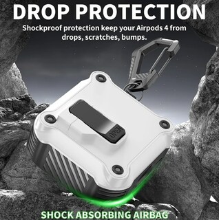 Foto 3 | Xtellar Funda Protectora Para Airpods 3/4 Y Pro 2/1 Con Kit De Limpieza – Mayor Protección Y Estilo
