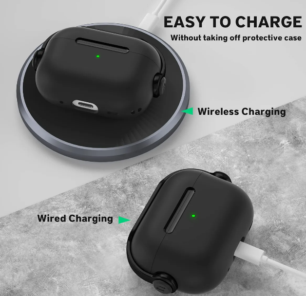 Foto 4 pulgar | Xtellar Premium: Funda Protectora Robusta Y Kit De Limpieza Para Airpods 4