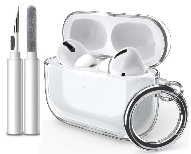 Xtellar Funda Protectora Premium Para Airpods 4 Con Kit De Limpieza Incorporado