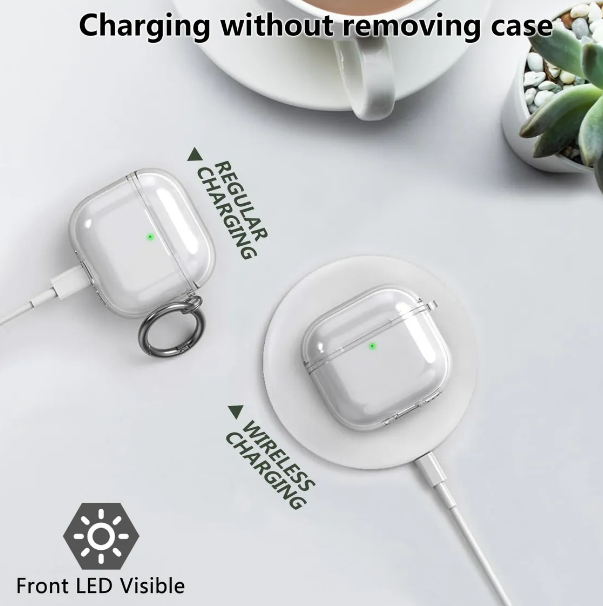 Foto 4 | Xtellar Funda Protectora Premium Para Airpods 4 Con Kit De Limpieza Incorporado