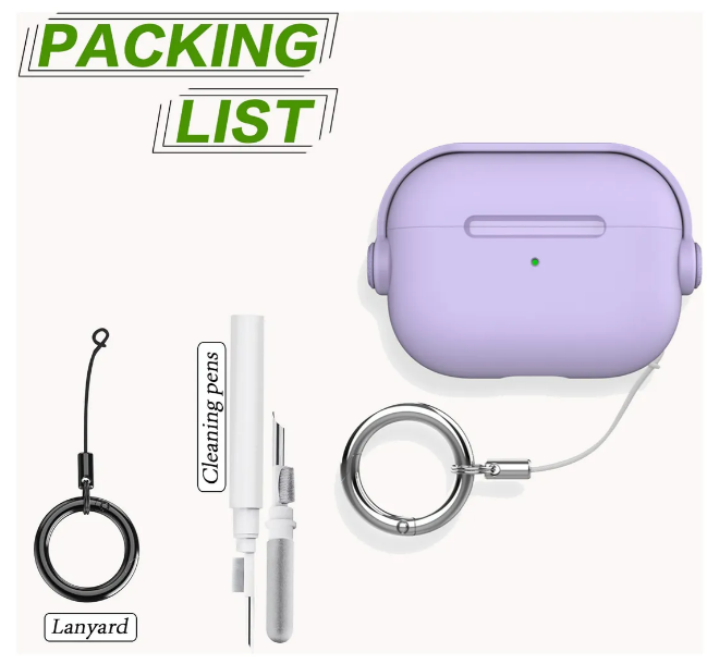 Foto 4 pulgar | Xtellar Premium: Funda Protectora Robusta Y Kit De Limpieza Para Airpods 4