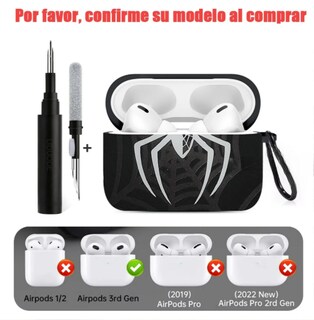 Foto 4 | Protector Para Airpods 1 2 3 Con Cepillo De Limpieza Xtellar Deluxe