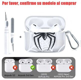 Foto 2 | Protector Para Airpods 1 2 3 Con Cepillo De Limpieza Xtellar Deluxe