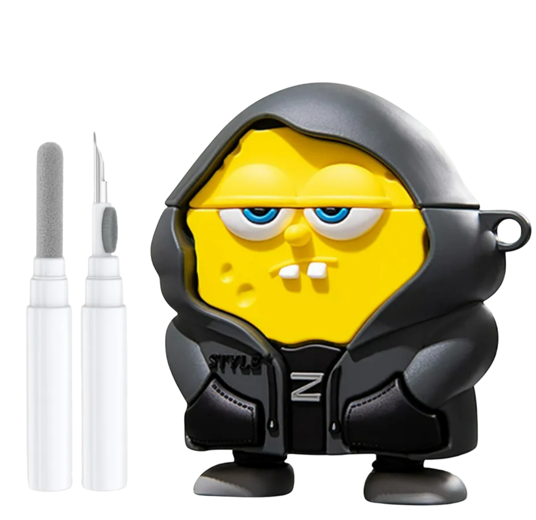 Funda Protectora Xtellar Para Airpods Con Kit Limpieza Profesional