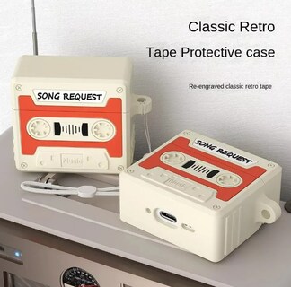 Foto 3 | Xtellar Protector Premium Para Airpods 4 - Funda De Silicona Antigolpes Y Retro