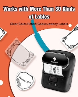 Foto 4 | Impresora Térmica Bluetooth Label Maker Phomemo M110 Negra - Venta Internacional.