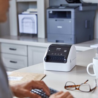 Foto 2 | Impresora De Etiquetas De Gran Formato Brother Ql-1100c Con Usb - Venta Internacional.