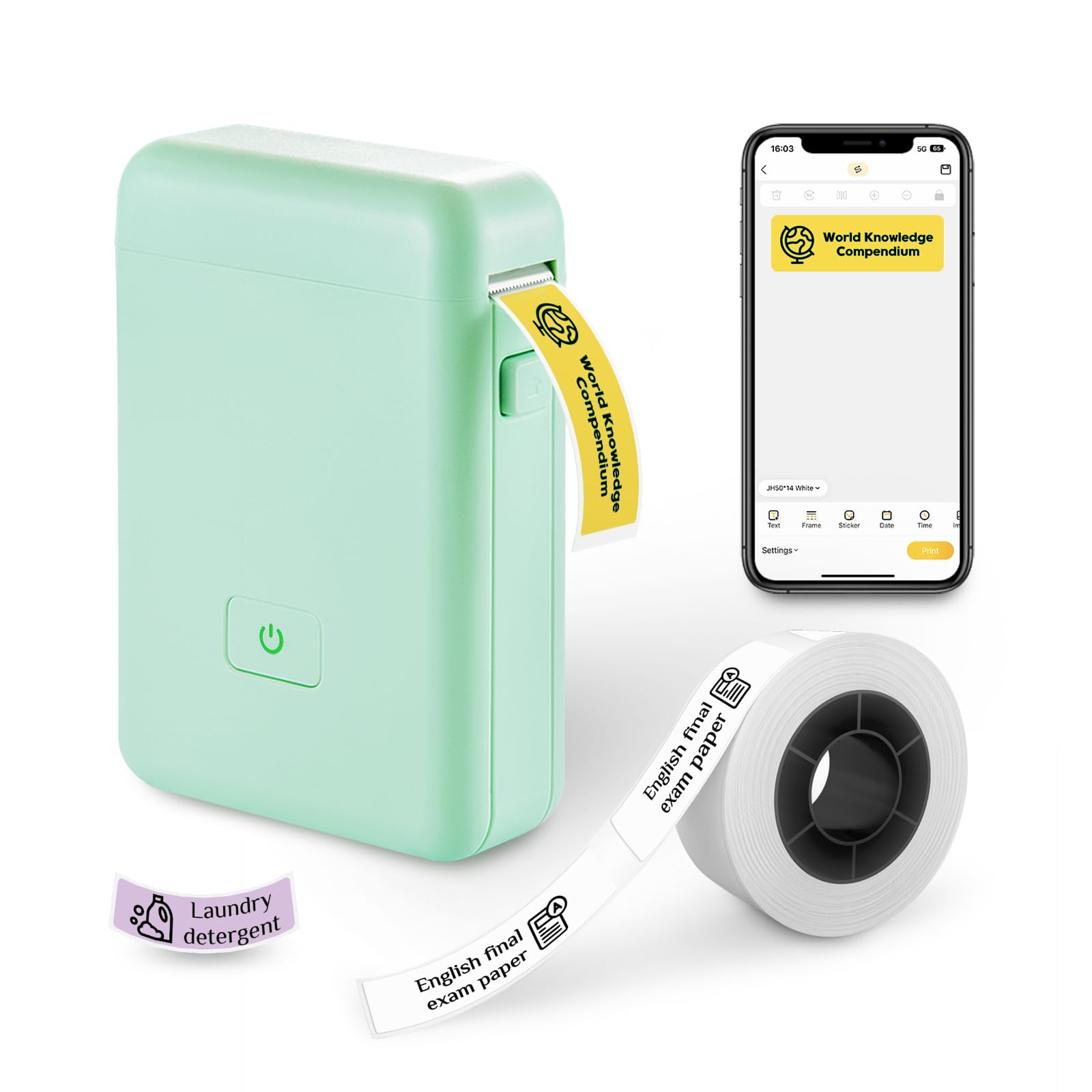 Label Maker Vretti Hp2 Portátil Bluetooth Con Múltiples Plantillas - Venta Internacional. $573