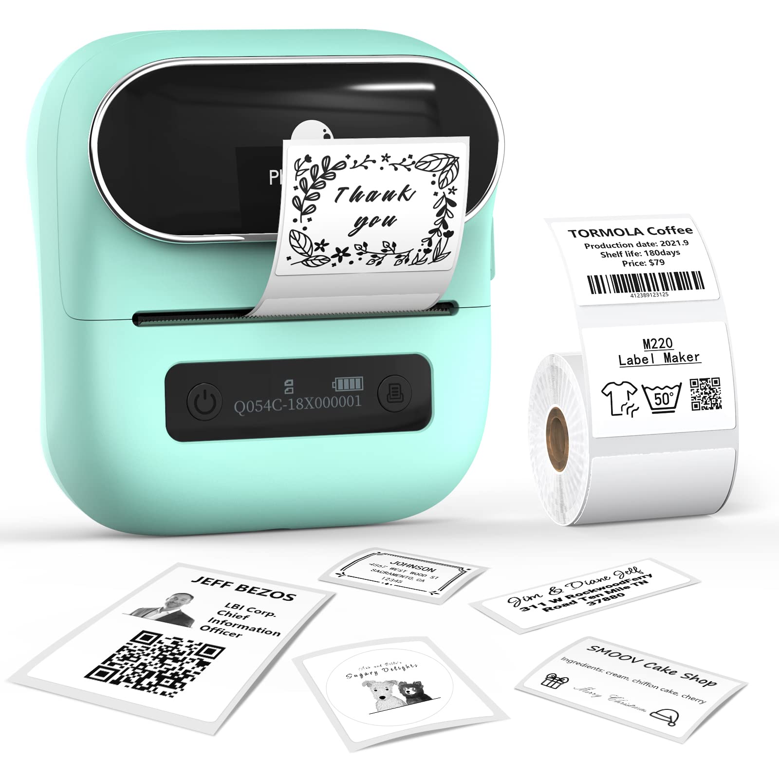 Impresora Térmica Label Maker Phomemo M220 Bluetooth 3.14 Pulgadas - Venta Internacional.