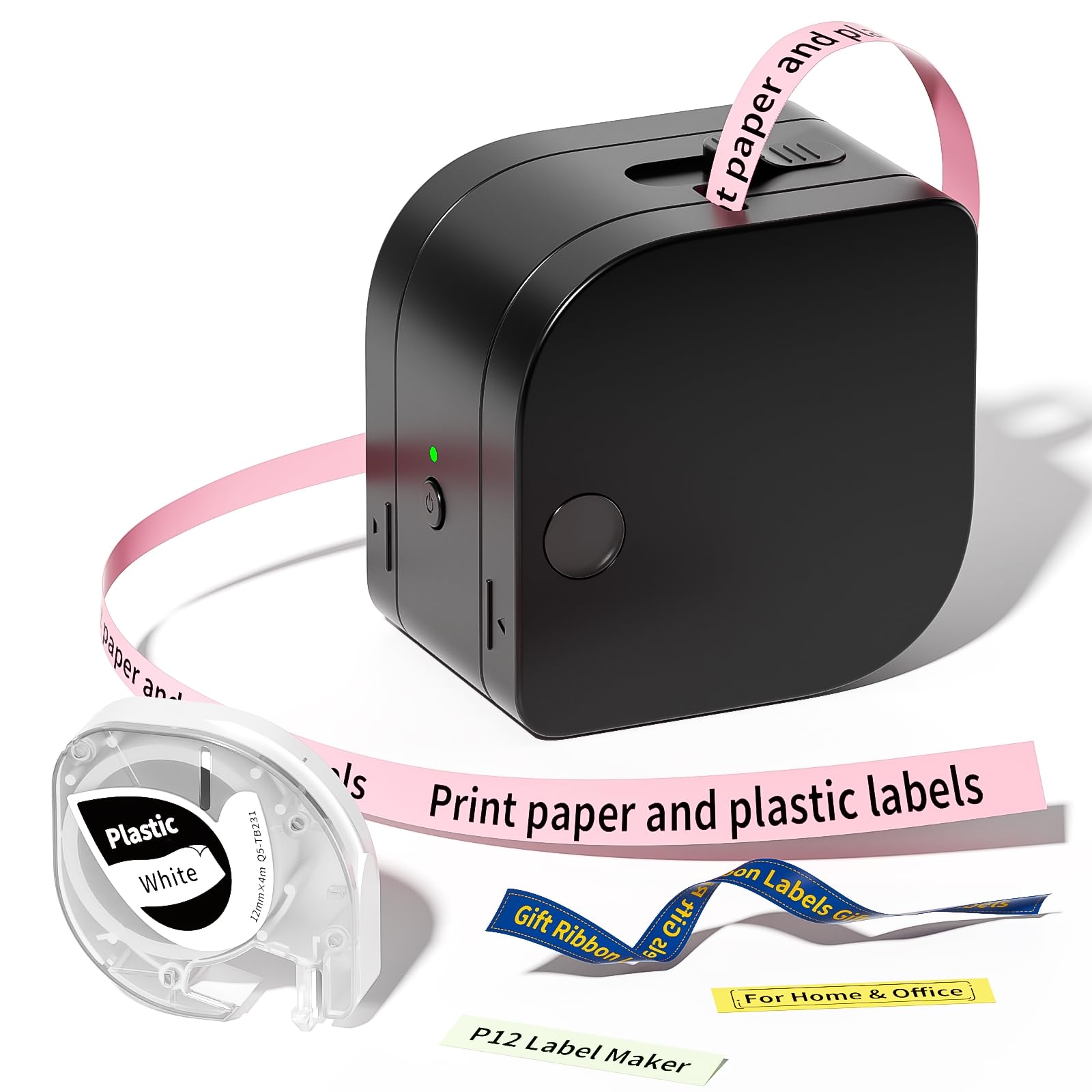 Foto 1 | Rotuladora Phomemo P12 Bluetooth Sin Tinta Con Cinta Adhesiva De 12 Mm - Venta Internacional.
