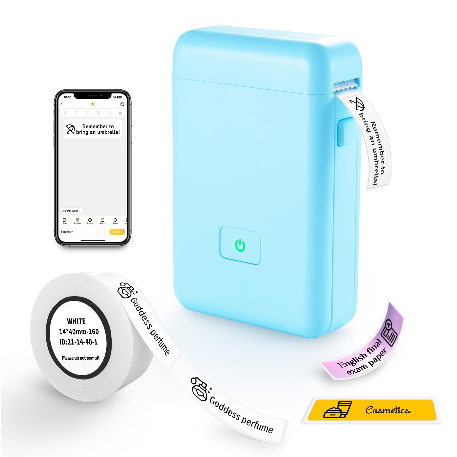 Foto 1 | Label Maker Vretti Hp2 Portátil Bluetooth Con Plantillas - Venta Internacional.