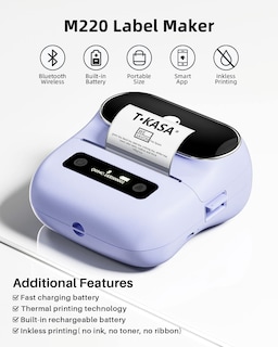 Foto 2 | Máquina de etiquetas Phomemo PL Bluetooth para Códigos de Barras y Direcciones - Venta Internacional