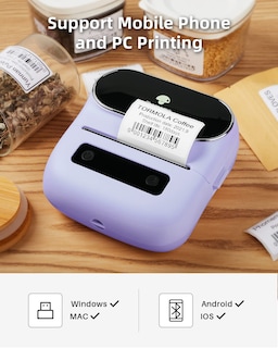 Foto 5 | Máquina de etiquetas Phomemo PL Bluetooth para Códigos de Barras y Direcciones - Venta Internacional