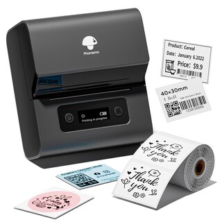Foto 1 | Impresora Térmica Bluetooth Label Maker Phomemo M221 3 Pulgadas Gris - Venta Internacional