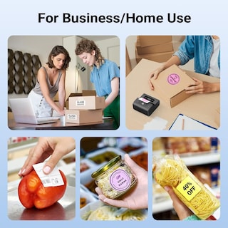 Foto 6 | Impresora Térmica Bluetooth Label Maker Phomemo M221 3 Pulgadas Gris - Venta Internacional