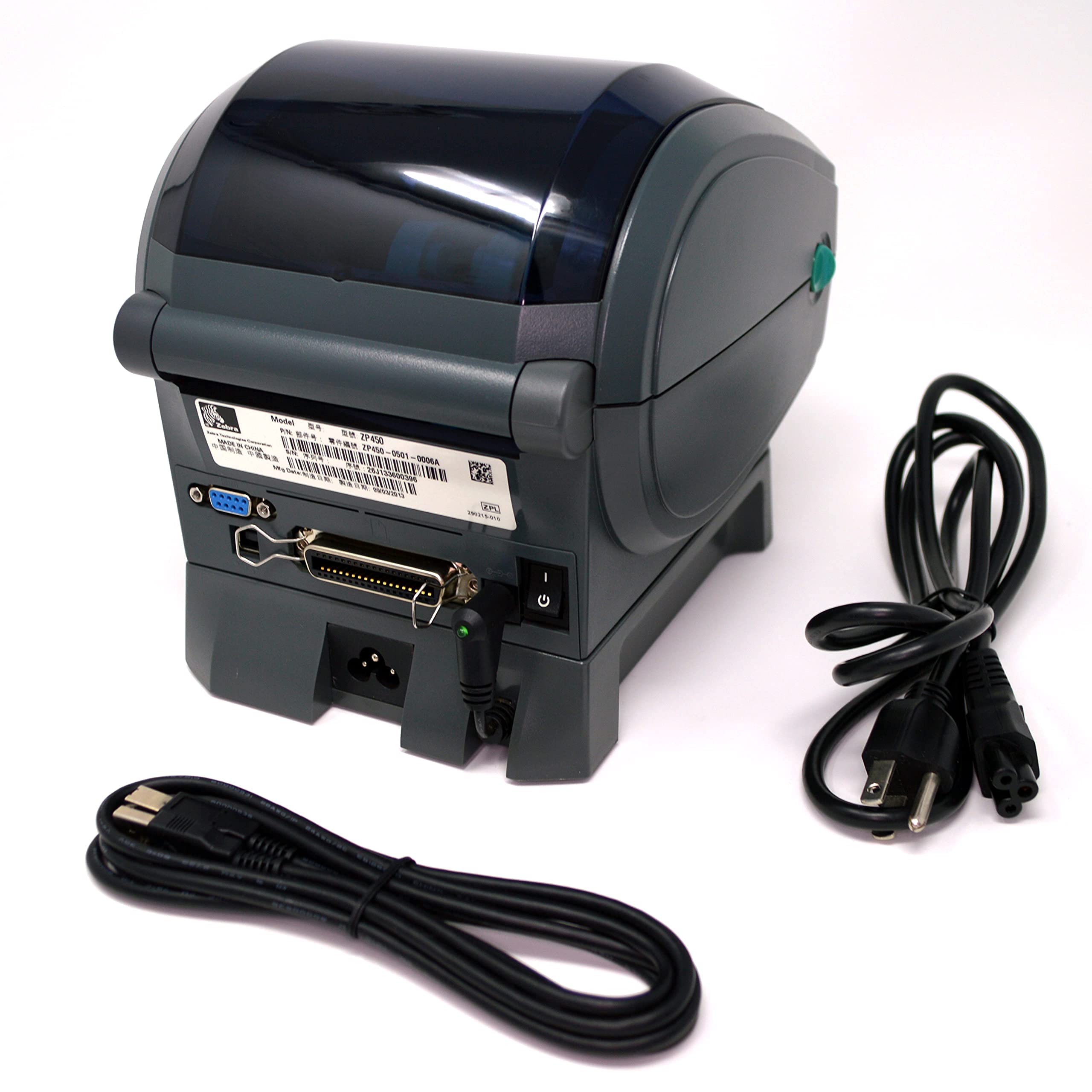Foto 4 pulgar | Impresora Térmica De Códigos De Barras Monocromática Para Etiquetas Zebra Zp 450 - Venta Internacional.