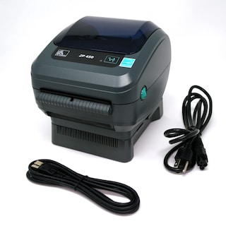 Foto 5 | Impresora Térmica De Códigos De Barras Monocromática Para Etiquetas Zebra Zp 450 - Venta Internacional.