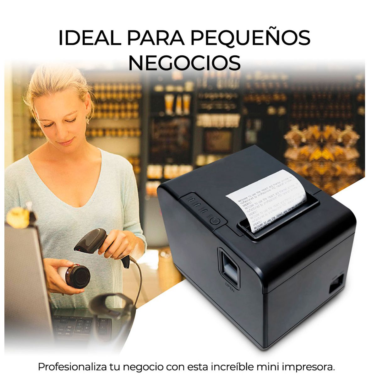 Foto 5 | Impresora de Tickets Elegate Térmica